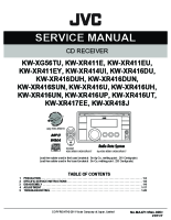 JVC KWXG-56-TU-Service-Manual
